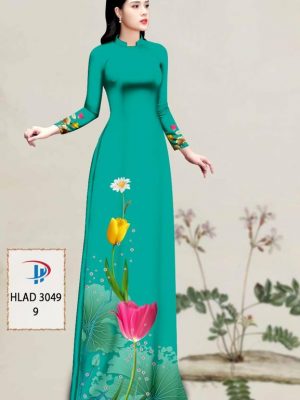 Vải Áo Dài Hoa Tulip AD HLAD3049 39